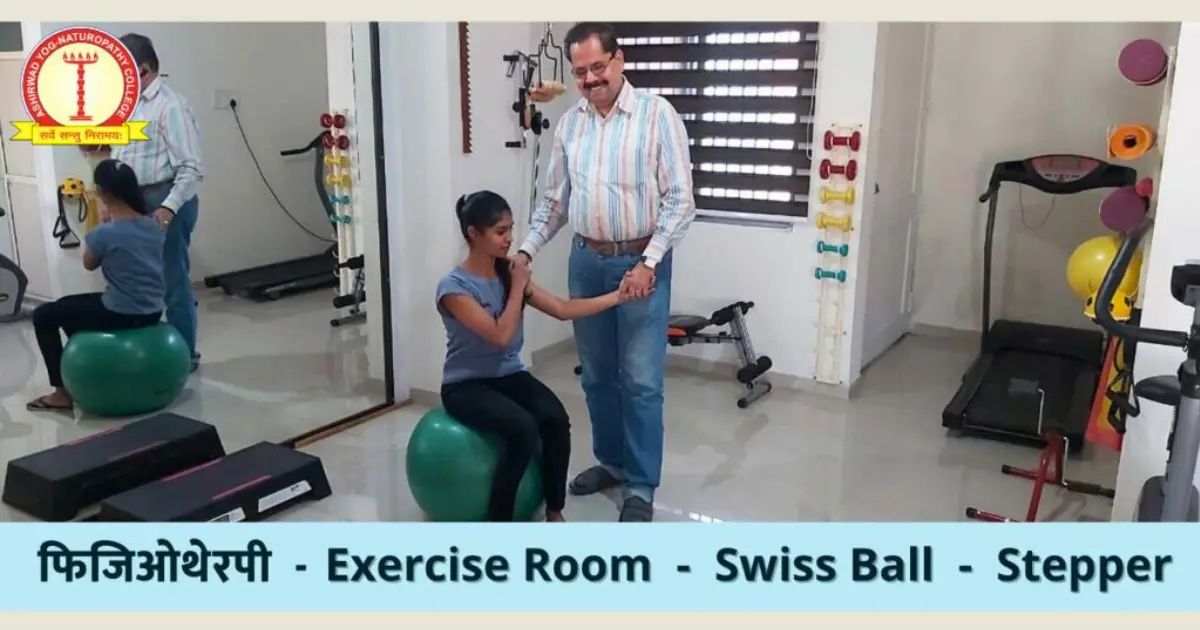 Students practicing therapy techniques